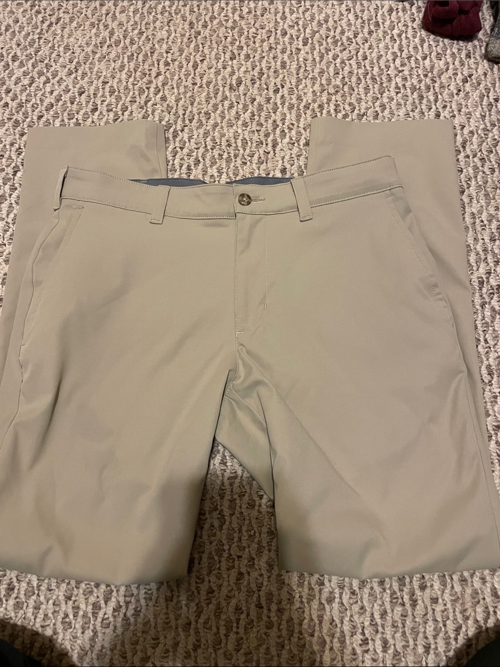 Men's Classic Stretch Chinos in Light Khaki